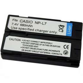 Batterie NP-L7 pour appareil photo Casio
