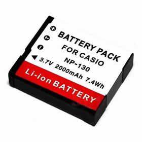 Batterie Lithium-ion pour Casio EXILIM EX-FC300S