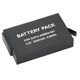 Batterie ASBBA-001 pour appareil photo GoPro