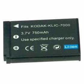 Batterie KLIC-7000 pour appareil photo Kodak