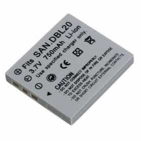 Batterie DB-L20AEX pour appareil photo Sanyo