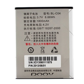 Batterie Lithium-ion pour DOOV BL-C04