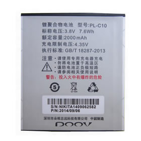 Batterie Lithium-ion pour DOOV PL-C10