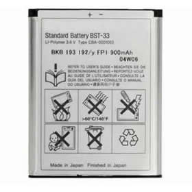Batterie Lithium-ion pour Sony Ericsson Z208